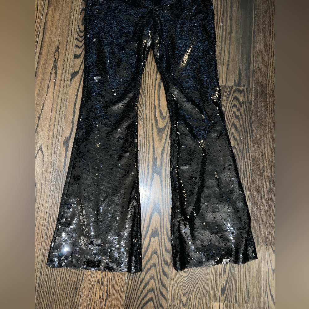 Cinq a sept black sequins pants size S with tags
